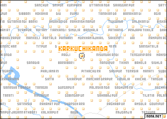 map of Karkuchikānda