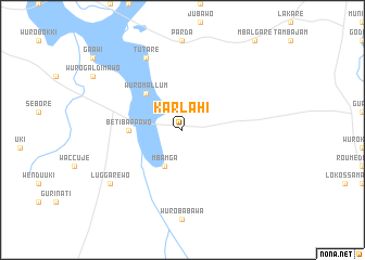 map of Karlahi