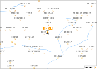 map of Karlı