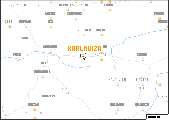 map of Kārļmuiža