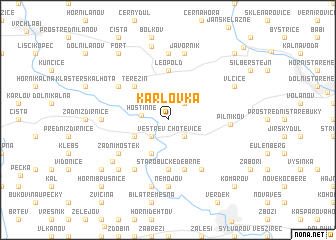 map of Karlovka
