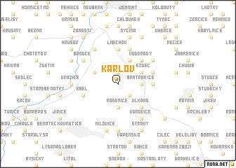 map of Karlov