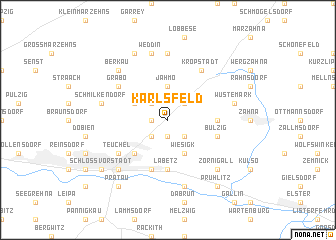 map of Karlsfeld