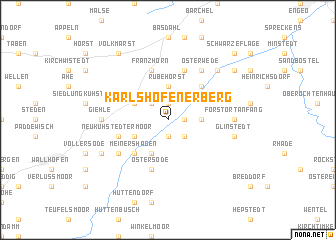 map of Karlshöfenerberg