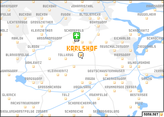 map of Karlshof