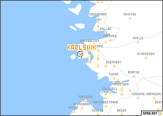 map of Karlsvik