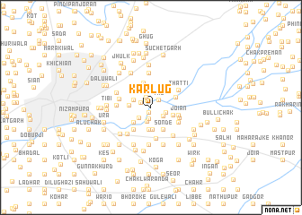 map of Karlūg