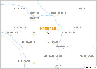 map of Karmala