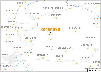 map of Karman\