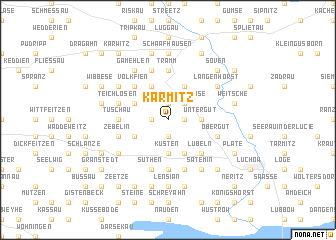 map of Karmitz