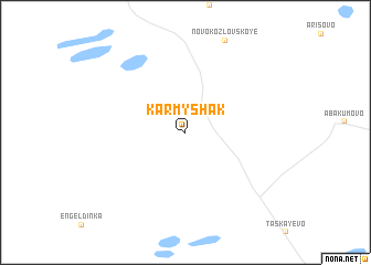 map of Karmyshak