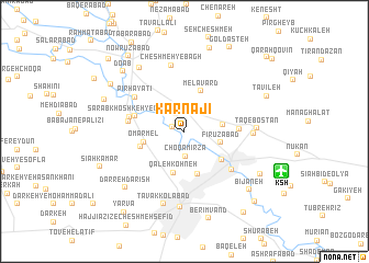 map of Karnājī