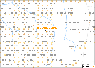 map of Karnapāra