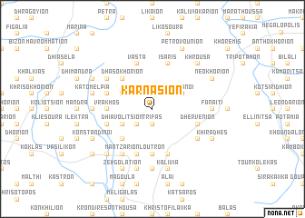 map of Karnásion