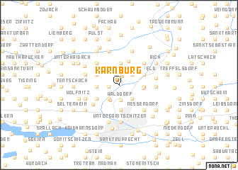 map of Karnburg