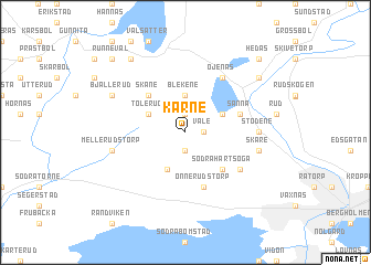 map of Kärne