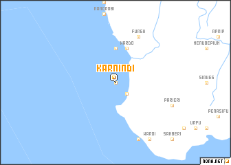 map of Karnindi