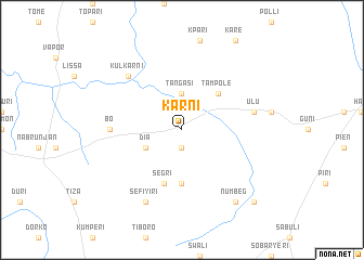map of Karni