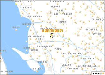 map of Kāro Dāhri