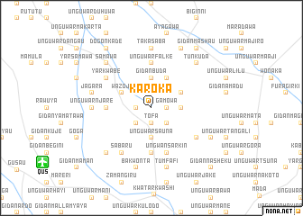 map of Karoka