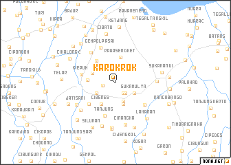 map of Karokrok