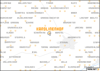 map of Karolinenhof