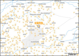 map of Karol