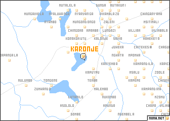 map of Karonje