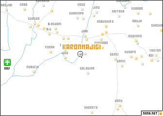 map of Karonmajigi