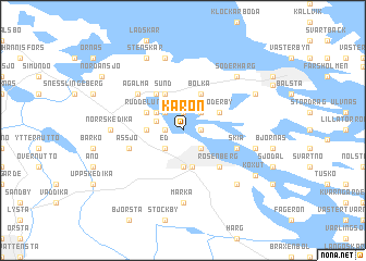 map of Karön