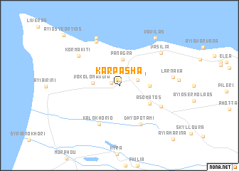 map of Karpasha