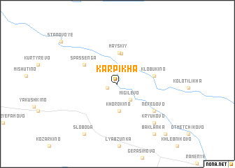 map of Karpikha