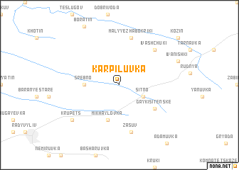 map of Karpiluvka