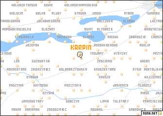 map of Karpin