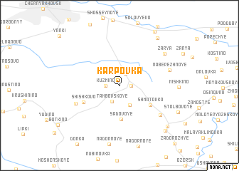 map of Karpovka