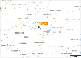 map of Karpovka