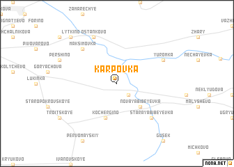map of Karpovka