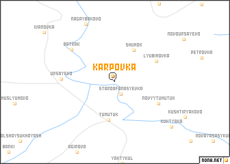 map of Karpovka