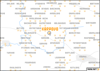 map of Karpovo