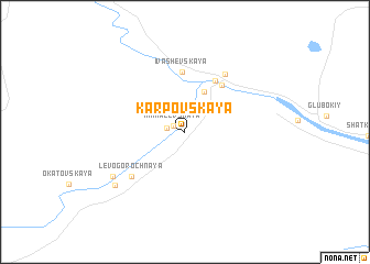 map of Karpovskaya