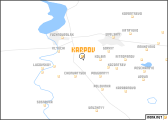 map of Karpov