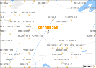 map of Kärraboda