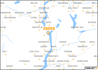 map of Kärra