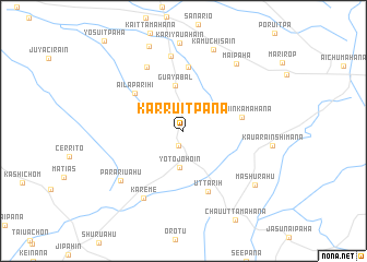 map of Karruitpana