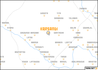 map of Karsandi