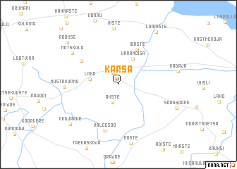 map of Kärsa