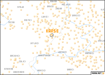 map of Karse