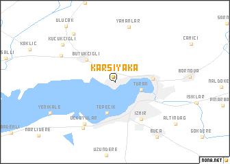 map of Karşıyaka