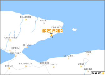 map of Karşıyaka