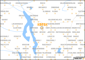map of Karsk